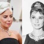Lady Gaga usa diamante visto pela última vez em 1961 em Audrey Hepburn