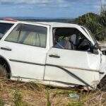 Acidente com carro de passeio deixa 3 mortos na MS-162, em Sidrolândia