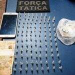 Dois são presos com 106 pinos de cocaína que seriam revendidos a R$ 10 cada