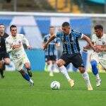 Com expulsão, pênalti e VAR, Grêmio e Fortaleza empatam em Porto Alegre