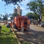Prefeitura de Dourados comunica suspensão de limpeza publica por decisão de liminar