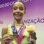 Ginasta adolescente conquista 1ª medalha de MS em torneio nacional