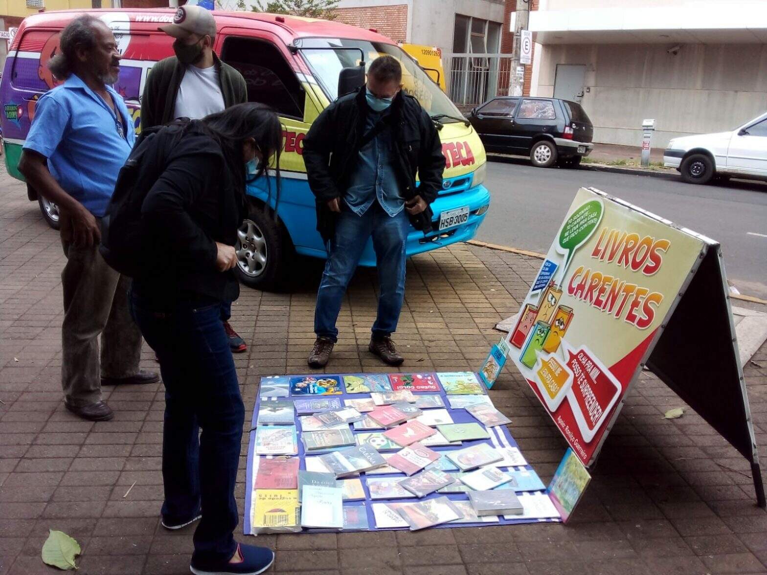 'Livros carentes' estão disponíveis no Centro