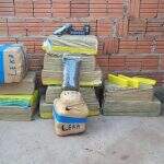 Após buscar droga na fronteira, traficante é preso com mais de 268 kg de maconha em Campo Grande