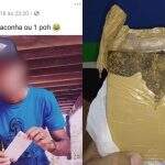 Rapaz é preso depois de anunciar maconha no Facebook que era vendida por ‘deizão’