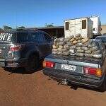 Polícia descobre maconha em fundo falso enquanto carro era guinchado