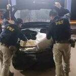 Homem é preso em Eldorado com 149 quilos de maconha em Fiat Palio a caminho do Paraná