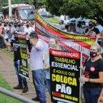 Empresários fazem ‘buzinaço’ contra decreto de Reinaldo que restringe comércio e bares