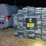 Policiais encontram galpão com mais de uma tonelada de maconha em assentamento em MS