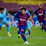 Messi marca mais um gol, Barcelona soma outra vitória e se aproxima do título