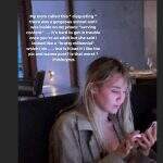 Miley Cyrus leva bronca da mãe por passar muito tempo no celular