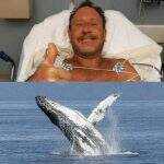 Pescador sobreviveu após ser ‘engolido’ e cuspido por uma baleia