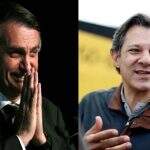 Bolsonaro e Haddad empatam com 40% no 2º turno, diz Ibope