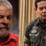 ‘Crimes não foram anulados’, diz Mourão sobre Lula