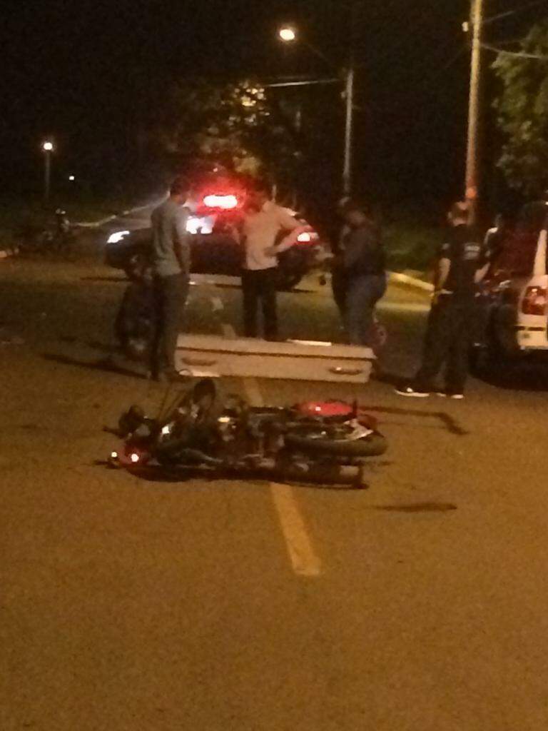 Motociclista morre depois de bater de frente com carro na Nova Campo Grande