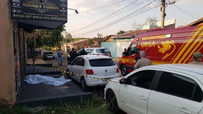 Eder foi assassinado na frente de casa