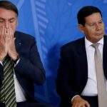Após bronca de Bolsonaro, Mourão se ‘penitencia’ por vazamento de documento