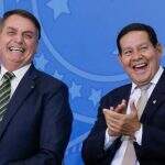 ‘Vice bom é aquele que não aparece’, diz Bolsonaro sobre Mourão