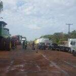 Agricultores se juntam à greve dos caminhoneiros na MS-040