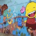 Mural vibrante na lateral da AACC reforça tendência do grafite em Campo Grande