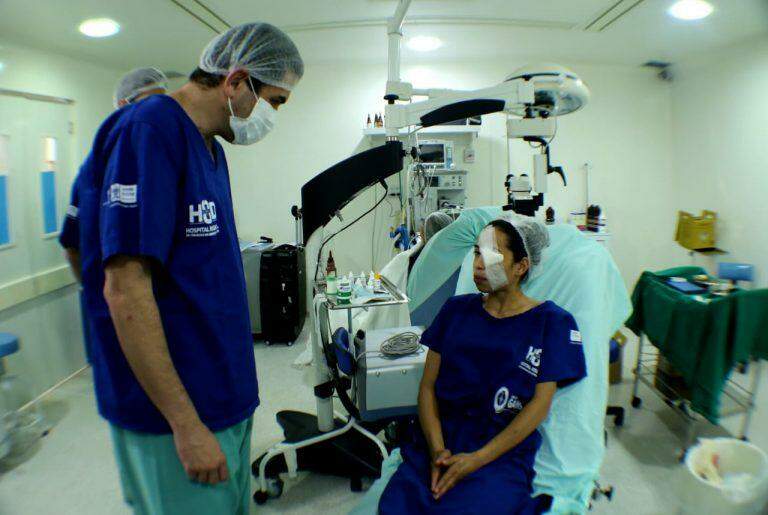 Em Cassilândia, acontece nesta semana Mutirão de Cirurgia Oftalmológica