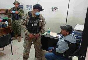 Criminoso foi entregue esta manhã por membros da FELC boliviana a agentes especiais da Senad