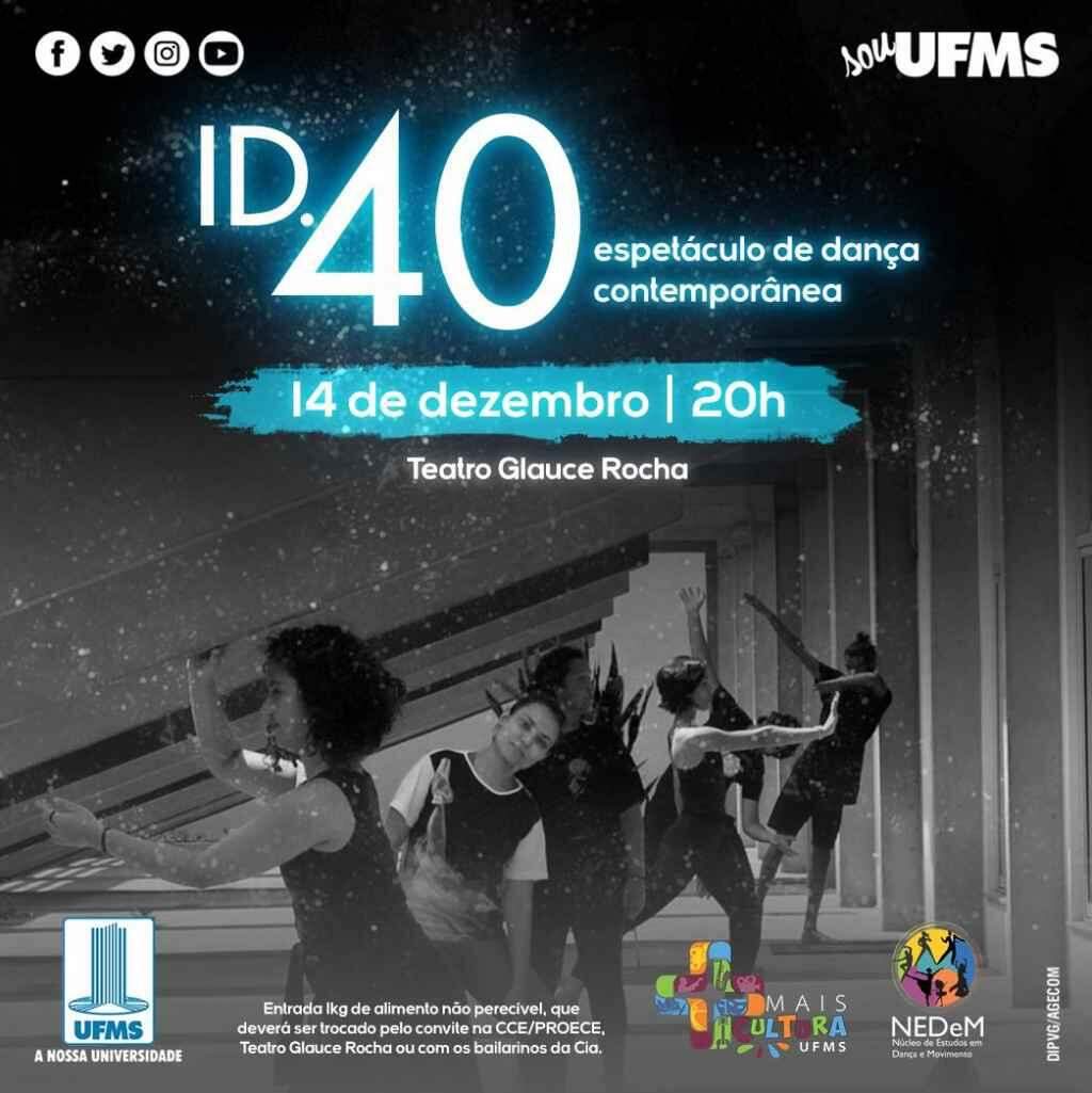 Companhia de Dança da UFMS estreia com espetáculo sobre 40 anos de federalização