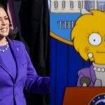 Série “Os Simpson” previu figurino de Kamala Harris na posse da vice-presidência dos EUA