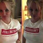 Britney Spears surge com camiseta escrito #FreeBritney em dia de julgamento de sua tutela