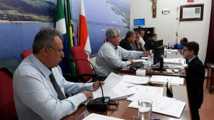 Vereadores votaram pela instauração da comissão processante. Foto. Divulgação Câmara