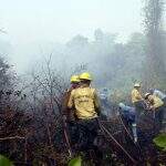 Governo de MS pede apoio e recebe dois helicópteros para combate a incêndios