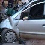 Motorista morre após bater Mercedes em caminhão parado em Bodoquena
