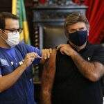Presidente do STF, Luiz Fux, recebe vacina contra a covid-19