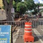 Confira quais trechos do Centro passam por obras neste fim de semana em Campo Grande