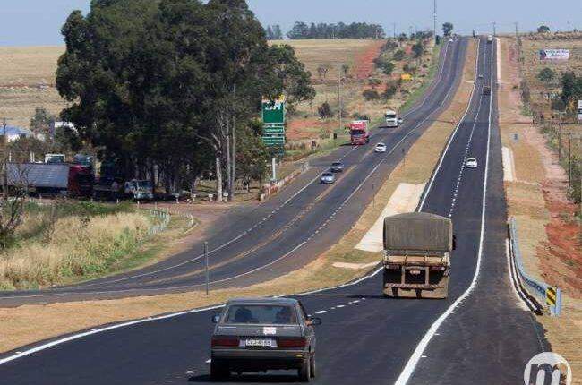 Vários pontos da BR-163 estão com interferências por conta das obras (Arquivo Midiamax)