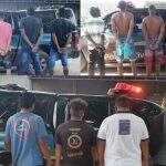 Foragidos, 36 homens são presos durante operação da polícia em Corumbá
