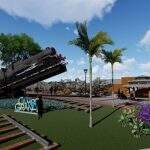 Monumento da Maria Fumaça será inaugurado na Orla Ferroviária com show ao vivo