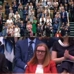 Criadora da vacina de Oxford é ovacionada na abertura do torneio de Wimbledon.