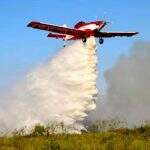 Corpo de Bombeiros prioriza combate de incêndio próximo Paraguai-Mirim no Pantanal