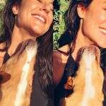 Mãe de pet: Paolla Oliveira posta foto com seu bichinho