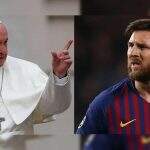 Papa Francisco afirma que é um sacrilégio chamar Lionel Messi de Deus
