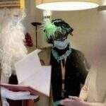 Papai Noel com coronavírus visita asilo e causa 18 mortes na Bélgica