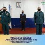 Em cerimônia online, Acosta transfere comando-geral da PMMS para Marcos Paulo