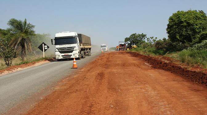 Obras de pavimentação serão feitas na rodovia MS-290