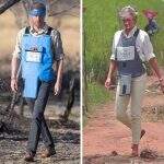 Príncipe Harry segue os passos da mãe em Angola , visitando projeto de Diana para remoção de minas terrestres