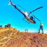 Governo de Minas Gerais manda helicóptero para reforçar combate ao fogo no Pantanal de MS