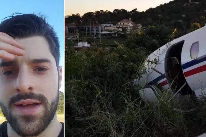 Avião que levava DJ Alok sai da pista durante decolagem em Minas Gerais