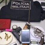 Suspeito de ameaçar matar criança é preso com armas e drogas em Campo Grande