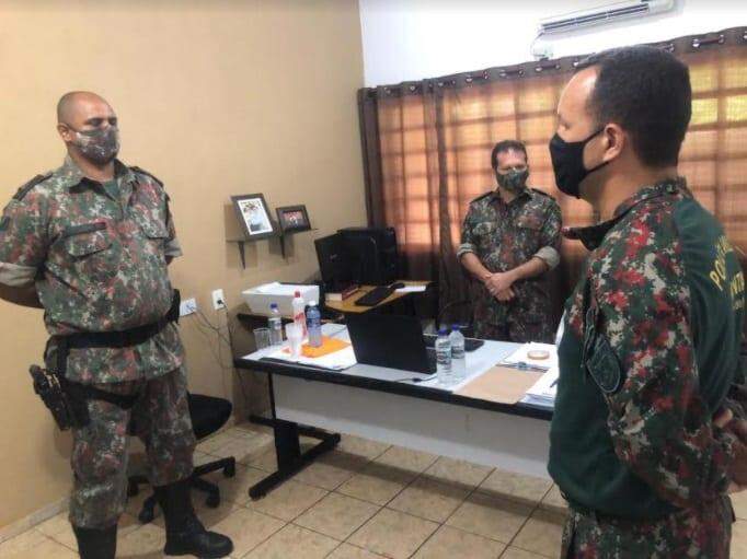 Polícia Militar Ambiental troca comando do Pelotão de Porto Murtinho