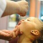 Cinco cidades de MS têm baixa vacinação contra pólio, diz Ministério da Saúde
